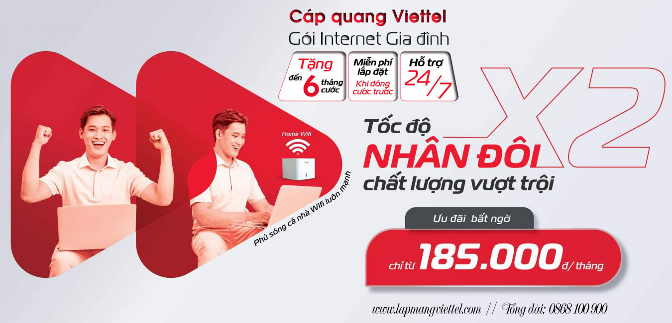 Lắp Mạng Viettel Quận Bình Tân - 0868 100 900