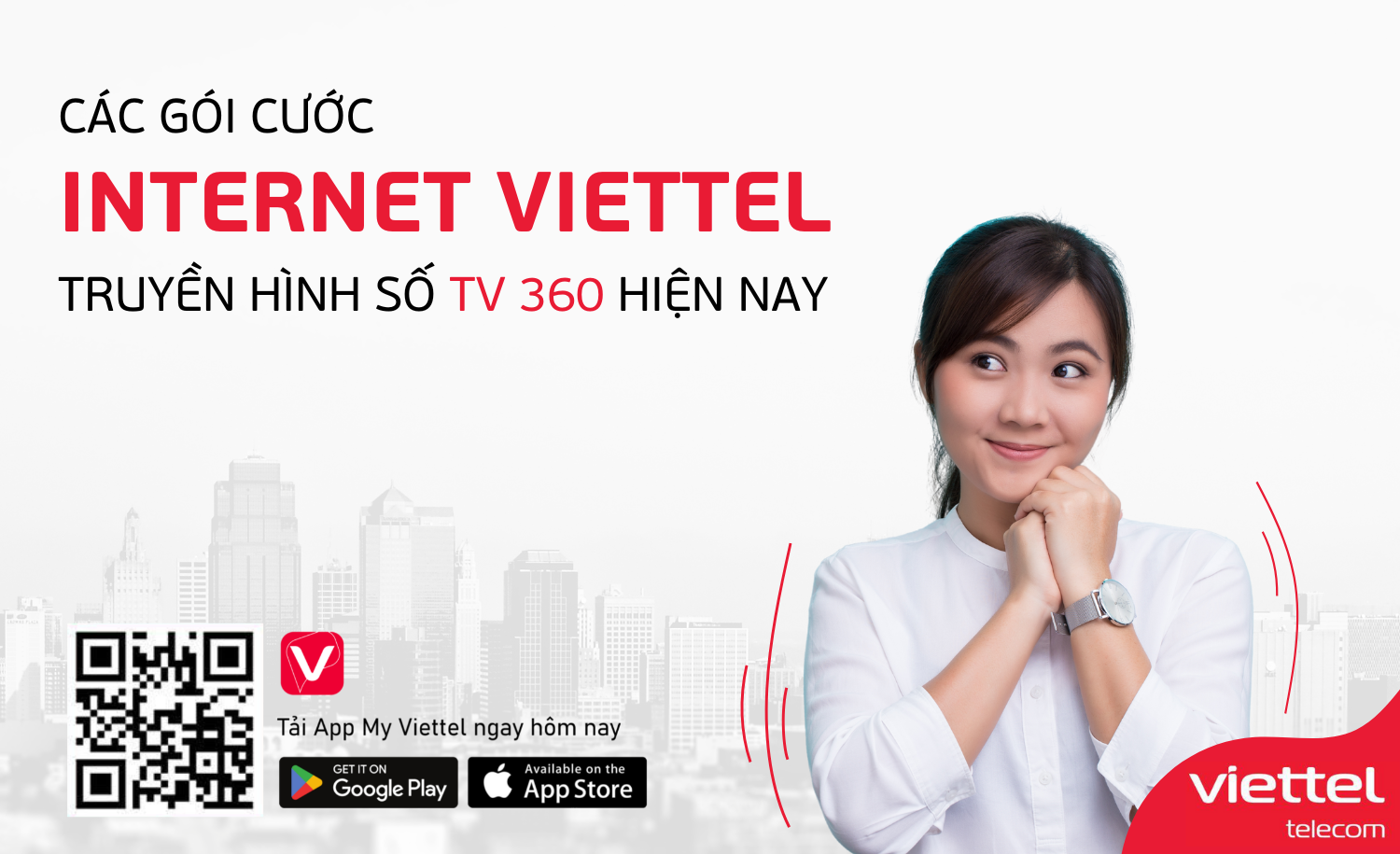 Các Gói Lắp Đặt Mạng Viettel Truyền Hình TV360