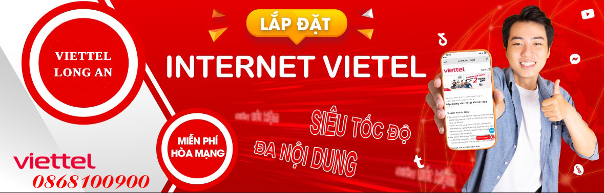 Lắp Mạng Wifi Viettel Tại Cần Giuộc Long An Chỉ Từ 165k