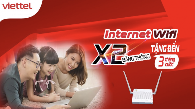 Lắp Mạng Internet Viettel Bình Tân - x2 Tốc Độ Truy Cập